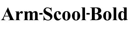 Arm Scool Bold.ttf