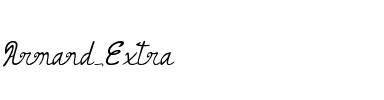 Armand_Extra Book.ttf