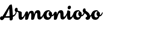 Armonioso Regular.otf