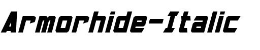 Armorhide Italic.ttf