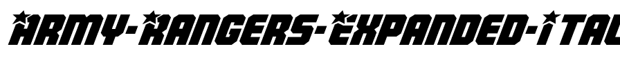 Army Rangers Expanded Italic Expanded Italic.ttf