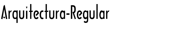 Arquitectura Regular.ttf