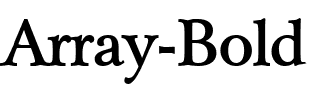 Array Bold.ttf