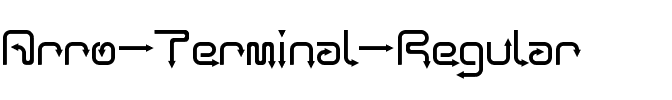 Arro Terminal Regular.ttf