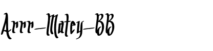 Arrr Matey BB Regular.ttf