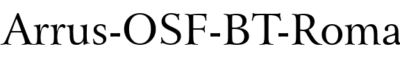 Arrus OSF BT Roman.ttf