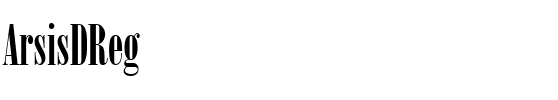 ArsisDReg Regular.ttf