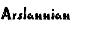 Arslannian Normal.ttf