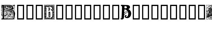 Art Nouveau Initials B Regular.ttf