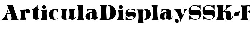 ArticulaDisplaySSK Regular.ttf