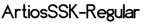 ArtiosSSK Regular.ttf