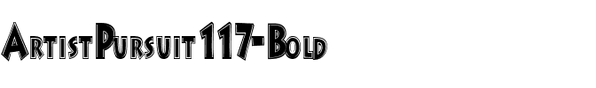 ArtistPursuit117 Bold.ttf