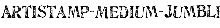 Artistamp Medium Jumbled Regular.ttf