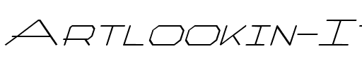 Artlookin Italic.ttf