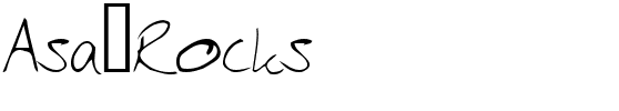 Asa Rocks Regular.ttf