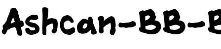 Ashcan BB Bold.ttf