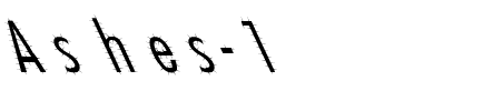 Ashes 1 Regular.ttf