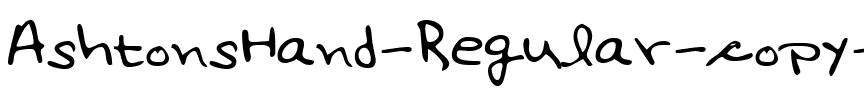 AshtonsHand Regular.ttf