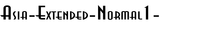 Asia-Extended Normal.ttf