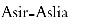 Asir Aslia Regular.ttf