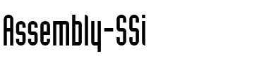 Assembly SSi Regular.ttf