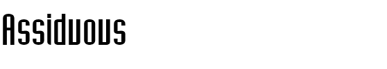 Assiduous Regular.ttf