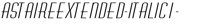 AstaireExtended Italic.ttf