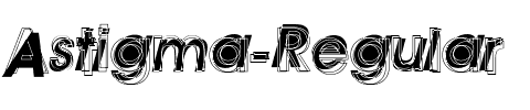 Astigma Regular.ttf