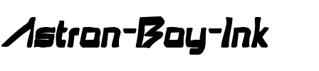 Astron Boy Ink Regular.ttf