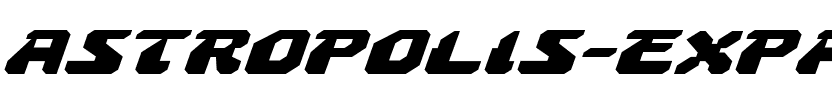 Astropolis Expanded Italic Expanded Italic.ttf