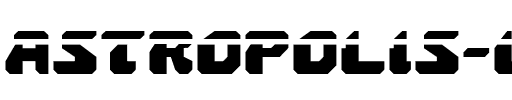 Astropolis Laser Regular.ttf