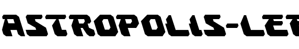 Astropolis Leftalic Italic.ttf