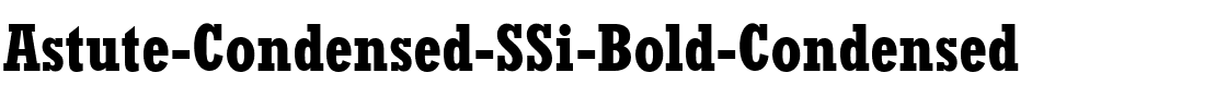 Astute Condensed SSi Bold Condensed.ttf
