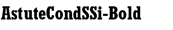 AstuteCondSSi Bold.ttf