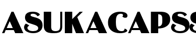 AsukaCapsSSK Regular.ttf