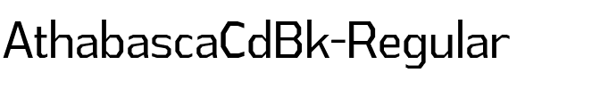Athabasca Cd Bk Regular.ttf