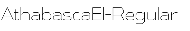 Athabasca El Regular.ttf