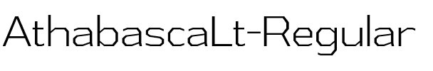 Athabasca Lt Regular.ttf
