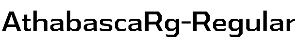Athabasca Rg Regular.ttf