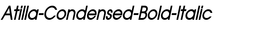 Atilla-Condensed Bold Italic.ttf
