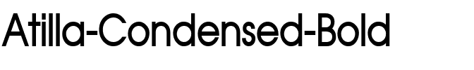 Atilla Condensed Bold.ttf