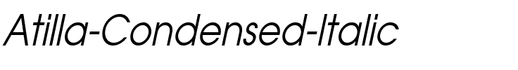 Atilla Condensed Italic.ttf