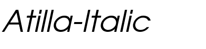 Atilla Italic.ttf