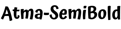 Atma SemiBold Regular.ttf