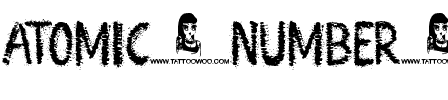 Atomic Number  Normal.ttf