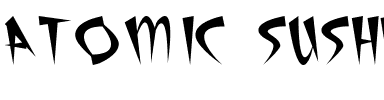 Atomic Sushi Regular.ttf