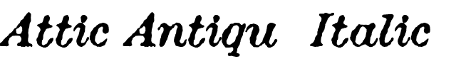 Attic Antique Italique.ttf