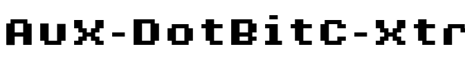 AuX DotBitC Xtra Bold Regular.ttf