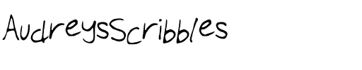 AudreysScribbles Medium.ttf