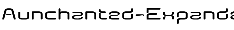 Aunchanted Expanded Bold Regular.ttf